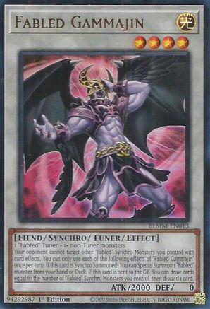 Fabled Gammajin (BLMM-EN013) - Battles of Legend: Monster Mayhem 1st Edition Battles of Legend: Monster Mayhem Yugioh Single  Squirtle Squad Card Shop.