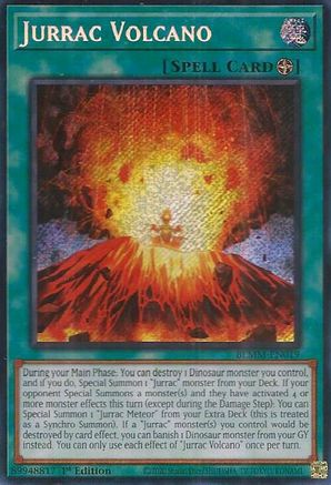 Jurrac Volcano (BLMM-EN019) - Battles of Legend: Monster Mayhem 1st Edition Battles of Legend: Monster Mayhem Yugioh Single  Squirtle Squad Card Shop.