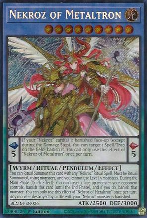 Nekroz of Metaltron (BLMM-EN026) - Battles of Legend: Monster Mayhem 1st Edition Battles of Legend: Monster Mayhem Yugioh Single  Squirtle Squad Card Shop.