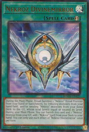 Nekroz Divinemirror (BLMM-EN027) - Battles of Legend: Monster Mayhem 1st Edition Battles of Legend: Monster Mayhem Yugioh Single  Squirtle Squad Card Shop.