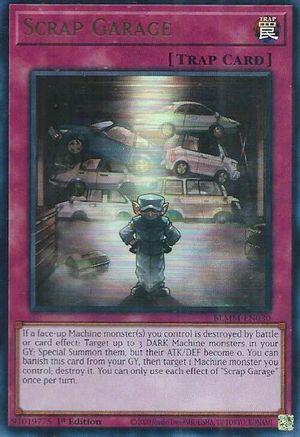 Scrap Garage (BLMM-EN030) - Battles of Legend: Monster Mayhem 1st Edition Battles of Legend: Monster Mayhem Yugioh Single  Squirtle Squad Card Shop.