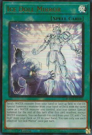 Ice Doll Mirror (BLMM-EN033) - Battles of Legend: Monster Mayhem 1st Edition Battles of Legend: Monster Mayhem Yugioh Single  Squirtle Squad Card Shop.
