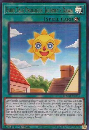 Fairy Tale Prologue: Journey's Dawn (BLMM-EN036) - Battles of Legend: Monster Mayhem 1st Edition Battles of Legend: Monster Mayhem Yugioh Single  Squirtle Squad Card Shop.