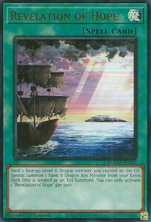 Revelation of Hope (BLMM-EN039) - Battles of Legend: Monster Mayhem 1st Edition Battles of Legend: Monster Mayhem Yugioh Single  Squirtle Squad Card Shop.