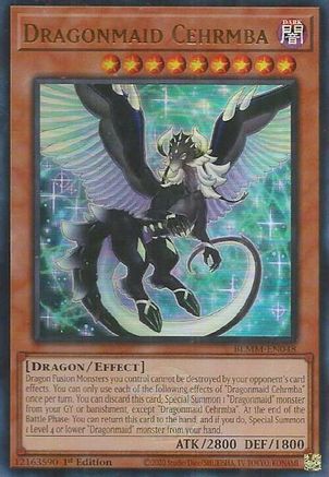 Dragonmaid Cehrmba (BLMM-EN048) - Battles of Legend: Monster Mayhem 1st Edition Battles of Legend: Monster Mayhem Yugioh Single  Squirtle Squad Card Shop.