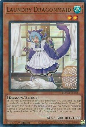 Laundry Dragonmaid (BLMM-EN056) - Battles of Legend: Monster Mayhem 1st Edition Battles of Legend: Monster Mayhem Yugioh Single  Squirtle Squad Card Shop.
