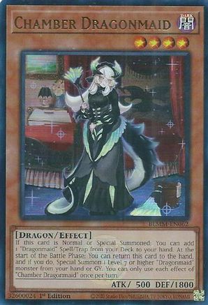 Chamber Dragonmaid (BLMM-EN062) - Battles of Legend: Monster Mayhem 1st Edition Battles of Legend: Monster Mayhem Yugioh Single  Squirtle Squad Card Shop.