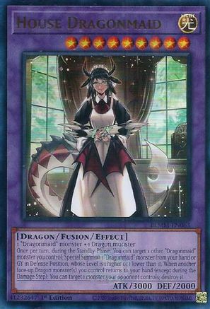 House Dragonmaid (BLMM-EN063) - Battles of Legend: Monster Mayhem 1st Edition Battles of Legend: Monster Mayhem Yugioh Single  Squirtle Squad Card Shop.