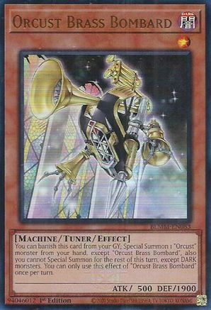 Orcust Brass Bombard (BLMM-EN083) - Battles of Legend: Monster Mayhem 1st Edition Battles of Legend: Monster Mayhem Yugioh Single  Squirtle Squad Card Shop.