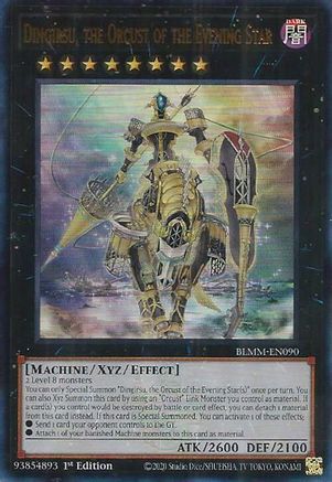 Dingirsu, the Orcust of the Evening Star (BLMM-EN090) - Battles of Legend: Monster Mayhem 1st Edition Battles of Legend: Monster Mayhem Yugioh Single  Squirtle Squad Card Shop.