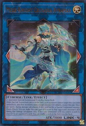 Mekk-Knight Crusadia Avramax (BLMM-EN095) - Battles of Legend: Monster Mayhem 1st Edition Battles of Legend: Monster Mayhem Yugioh Single  Squirtle Squad Card Shop.