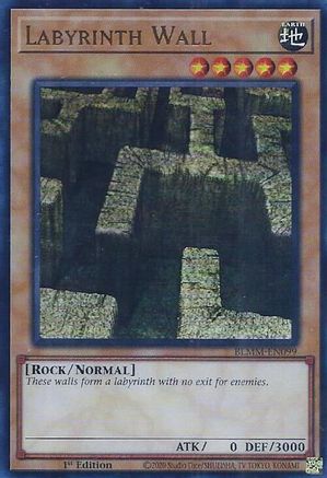 Labyrinth Wall (BLMM-EN099) - Battles of Legend: Monster Mayhem 1st Edition Battles of Legend: Monster Mayhem Yugioh Single  Squirtle Squad Card Shop.
