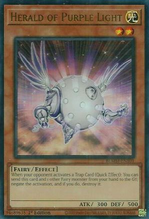 Herald of Purple Light (BLMM-EN101) - Battles of Legend: Monster Mayhem 1st Edition Battles of Legend: Monster Mayhem Yugioh Single  Squirtle Squad Card Shop.