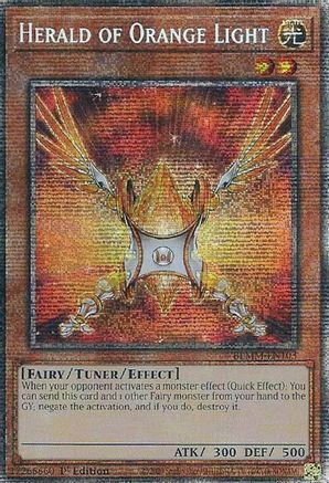 Herald of Orange Light (Starlight Rare) (BLMM-EN103) - Battles of Legend: Monster Mayhem 1st Edition Battles of Legend: Monster Mayhem Yugioh Single  Squirtle Squad Card Shop.