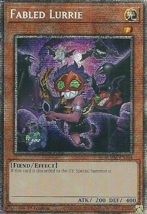 Fabled Lurrie (Starlight Rare) (BLMM-EN104) - Battles of Legend: Monster Mayhem 1st Edition Battles of Legend: Monster Mayhem Yugioh Single  Squirtle Squad Card Shop.