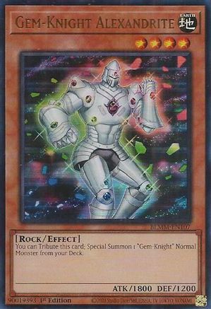 Gem-Knight Alexandrite (BLMM-EN107) - Battles of Legend: Monster Mayhem 1st Edition Battles of Legend: Monster Mayhem Yugioh Single  Squirtle Squad Card Shop.