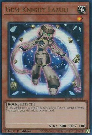 Gem-Knight Lazuli (BLMM-EN113) - Battles of Legend: Monster Mayhem 1st Edition Battles of Legend: Monster Mayhem Yugioh Single  Squirtle Squad Card Shop.