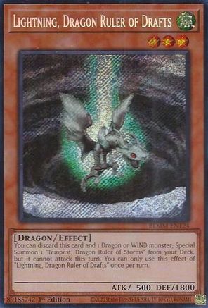 Lightning, Dragon Ruler of Drafts (BLMM-EN124) - Battles of Legend: Monster Mayhem 1st Edition Battles of Legend: Monster Mayhem Yugioh Single  Squirtle Squad Card Shop.