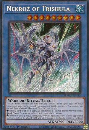 Nekroz of Trishula (BLMM-EN132) - Battles of Legend: Monster Mayhem 1st Edition Battles of Legend: Monster Mayhem Yugioh Single  Squirtle Squad Card Shop.