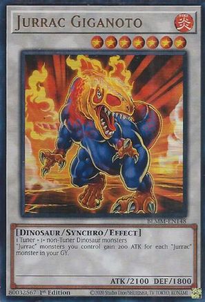 Jurrac Giganoto (BLMM-EN148) - Battles of Legend: Monster Mayhem 1st Edition Battles of Legend: Monster Mayhem Yugioh Single  Squirtle Squad Card Shop.