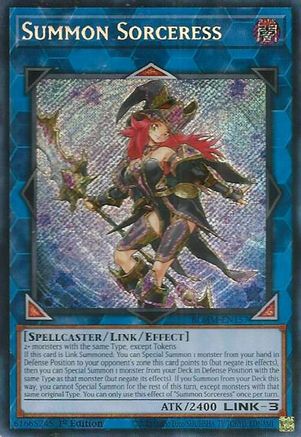 Summon Sorceress (BLMM-EN157) - Battles of Legend: Monster Mayhem 1st Edition Battles of Legend: Monster Mayhem Yugioh Single  Squirtle Squad Card Shop.