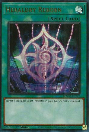 Heraldry Reborn (BLMM-EN162) - Battles of Legend: Monster Mayhem 1st Edition Battles of Legend: Monster Mayhem Yugioh Single  Squirtle Squad Card Shop.