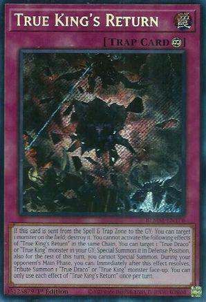 True King's Return (BLMM-EN176) - Battles of Legend: Monster Mayhem 1st Edition Battles of Legend: Monster Mayhem Yugioh Single  Squirtle Squad Card Shop.