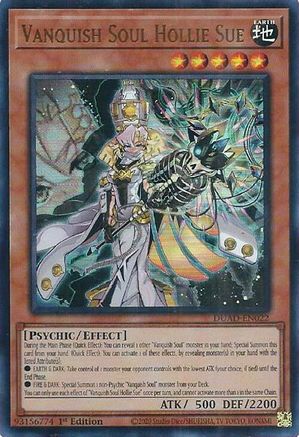 Vanquish Soul Hollie Sue (DUAD-EN022) - Duelist's Advance 1st Edition Duelist's Advance Yugioh Single  Squirtle Squad Card Shop.