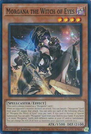 Morgana the Witch of Eyes (DUAD-EN026) - Duelist's Advance 1st Edition Duelist's Advance Yugioh Single  Squirtle Squad Card Shop.
