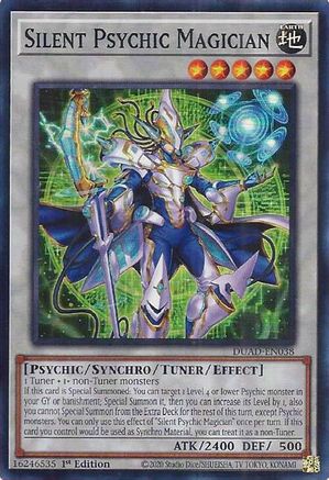 Silent Psychic Magician (DUAD-EN038) - Duelist's Advance 1st Edition Duelist's Advance Yugioh Single  Squirtle Squad Card Shop.