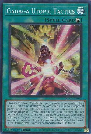 Gagaga Utopic Tactics (DUAD-EN052) - Duelist's Advance 1st Edition Duelist's Advance Yugioh Single  Squirtle Squad Card Shop.