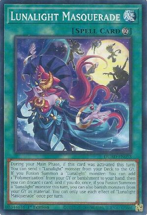 Lunalight Masquerade (DUAD-EN053) - Duelist's Advance 1st Edition Duelist's Advance Yugioh Single  Squirtle Squad Card Shop.