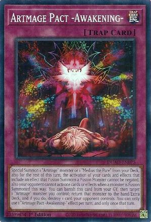 Artmage Pact -Awakening- (DUAD-EN075) - Duelist's Advance 1st Edition Duelist's Advance Yugioh Single  Squirtle Squad Card Shop.