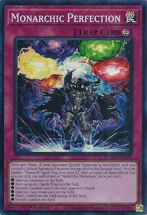 Monarchic Perfection (DUAD-EN076) - Duelist's Advance 1st Edition Duelist's Advance Yugioh Single  Squirtle Squad Card Shop.