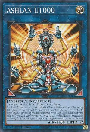 ASHLAN U1000 (DUAD-EN085) - Duelist's Advance 1st Edition Duelist's Advance Yugioh Single  Squirtle Squad Card Shop.