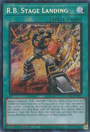 R.B. Stage Landing (DUAD-EN096) - Duelist's Advance 1st Edition Duelist's Advance Yugioh Single  Squirtle Squad Card Shop.