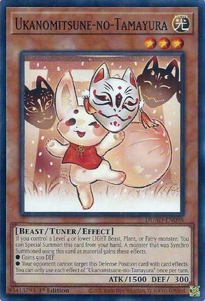 Ukanomitsune-no-Tamayura (DUAD-EN098) - Duelist's Advance 1st Edition Duelist's Advance Yugioh Single  Squirtle Squad Card Shop.