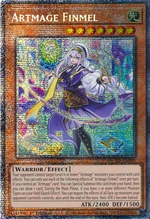 Artmage Finmel (Starlight Rare) (DUAD-EN009) - Duelist's Advance 1st Edition Duelist's Advance Yugioh Single  Squirtle Squad Card Shop.