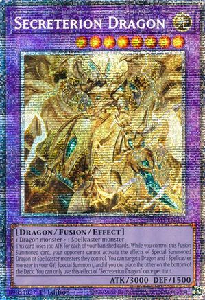Secreterion Dragon (Starlight Rare) (DUAD-EN037) - Duelist's Advance 1st Edition Duelist's Advance Yugioh Single  Squirtle Squad Card Shop.