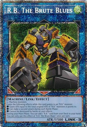 R.B. The Brute Blues (Starlight Rare) (DUAD-EN094) - Duelist's Advance 1st Edition Duelist's Advance Yugioh Single  Squirtle Squad Card Shop.