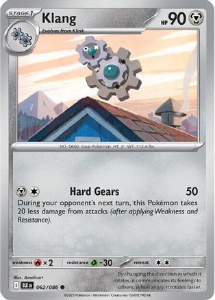 Klang 062  - Reverse Holofoil SV Black Bolt - Common SV: Black Bolt Pokemon Single  Squirtle Squad Card Shop.