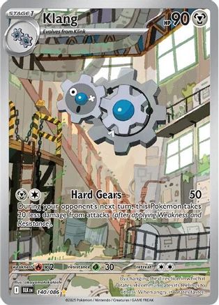 Klang 140/086  - Holofoil SV Black Bolt - Illustration Rare SV: Black Bolt Pokemon Single  Squirtle Squad Card Shop.