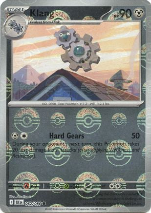Klang (Poke Ball Pattern) 062  - Holofoil SV Black Bolt - Common SV: Black Bolt Pokemon Single  Squirtle Squad Card Shop.