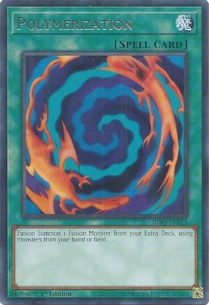 Polymerization (JUSH-EN014) - Justice Hunters 1st Edition Justice Hunters Yugioh Single  Squirtle Squad Card Shop.
