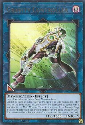 Gravity Controller (JUSH-EN027) - Justice Hunters 1st Edition Justice Hunters Yugioh Single  Squirtle Squad Card Shop.