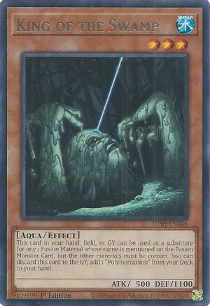 King of the Swamp (JUSH-EN046) - Justice Hunters 1st Edition Justice Hunters Yugioh Single  Squirtle Squad Card Shop.