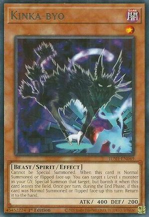 Kinka-byo (JUSH-EN049) - Justice Hunters 1st Edition Justice Hunters Yugioh Single  Squirtle Squad Card Shop.