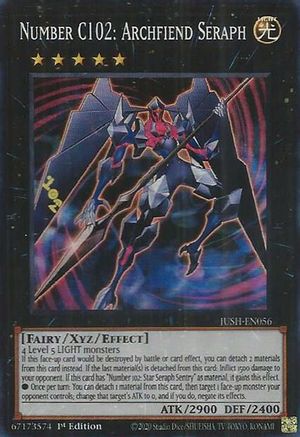 Number C102: Archfiend Seraph (JUSH-EN056) - Justice Hunters 1st Edition Justice Hunters Yugioh Single  Squirtle Squad Card Shop.