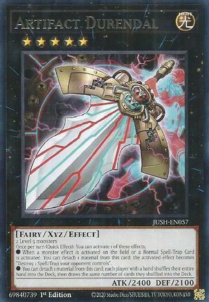 Artifact Durendal (JUSH-EN057) - Justice Hunters 1st Edition Justice Hunters Yugioh Single  Squirtle Squad Card Shop.