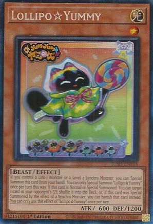 LollipoYummy (CR) (JUSH-EN018) - Justice Hunters 1st Edition Justice Hunters Yugioh Single  Squirtle Squad Card Shop.